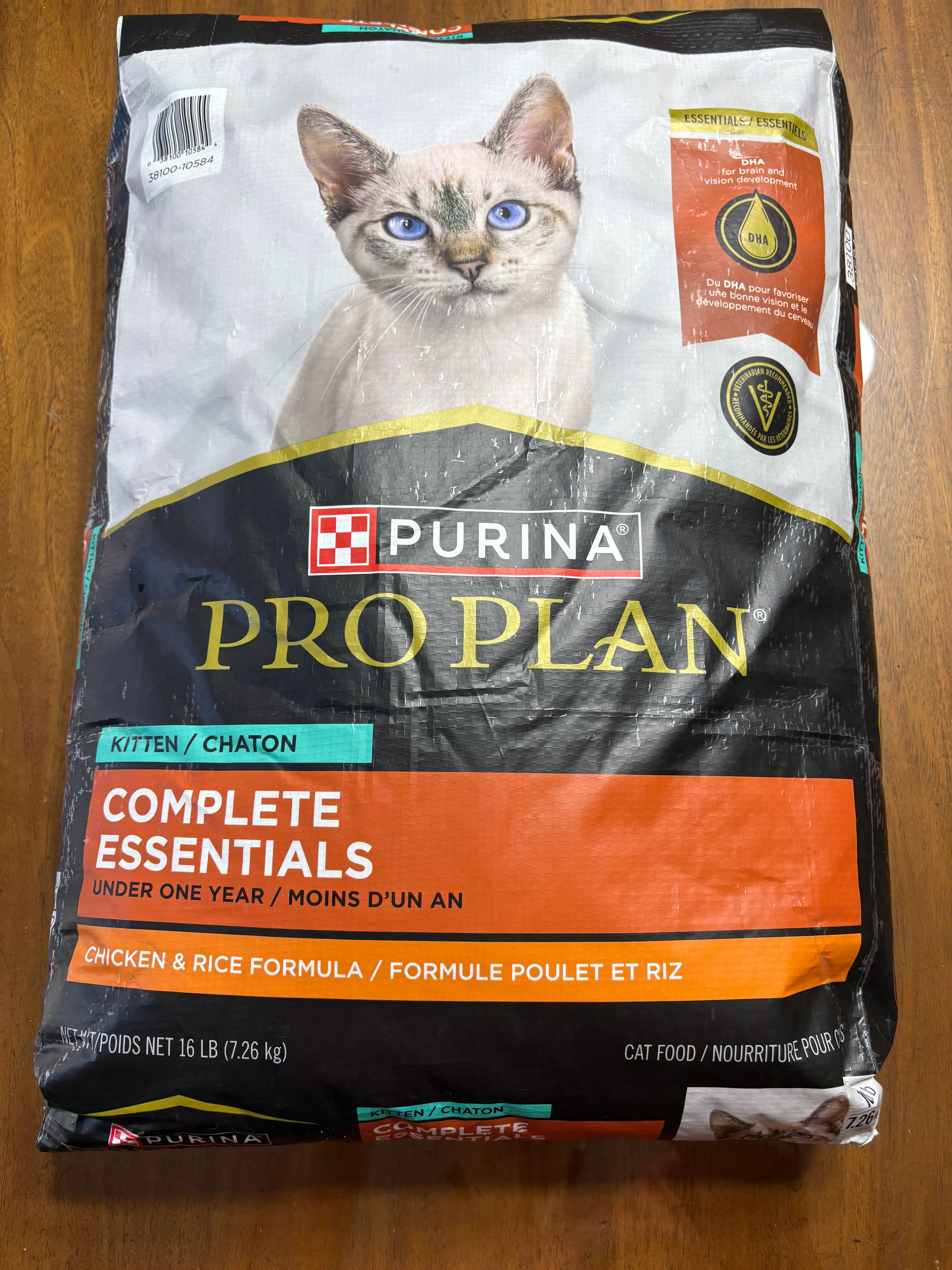 Cat food for our kittens and adults